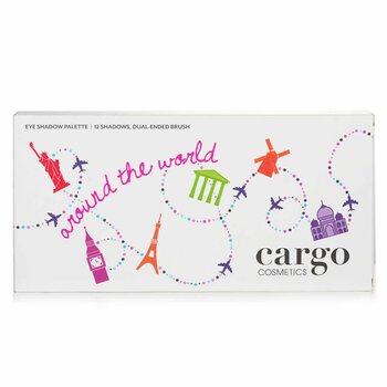 Foto 4 | Paleta De Sombras De Ojos Cargo Around The World Con 12 Sombras De Ojos - Venta Internacional.