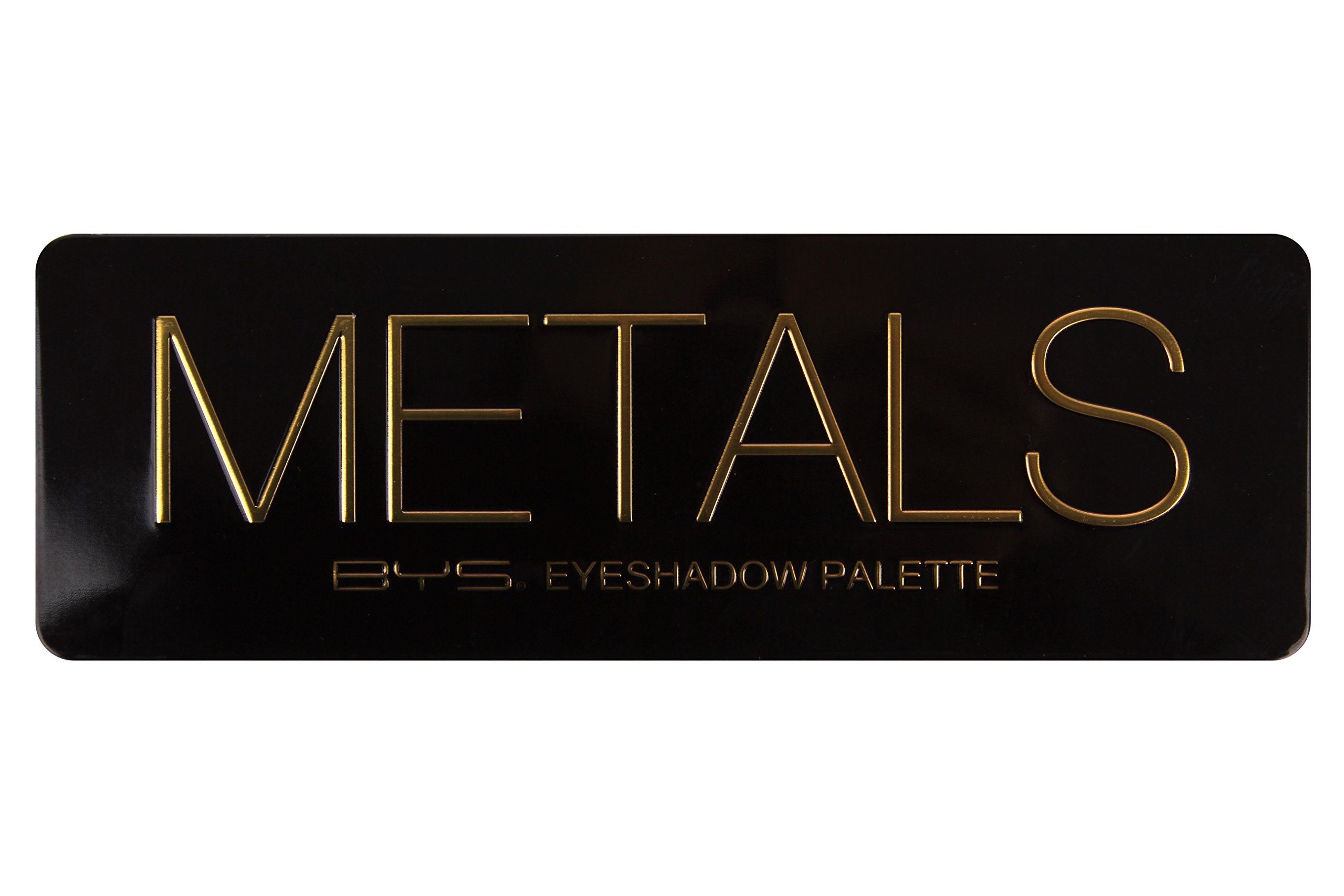 Foto 5 pulgar | Paleta De Sombras De Ojos Bys Metals, 12 Tonos Metálicos Con Espejo - Venta Internacional.