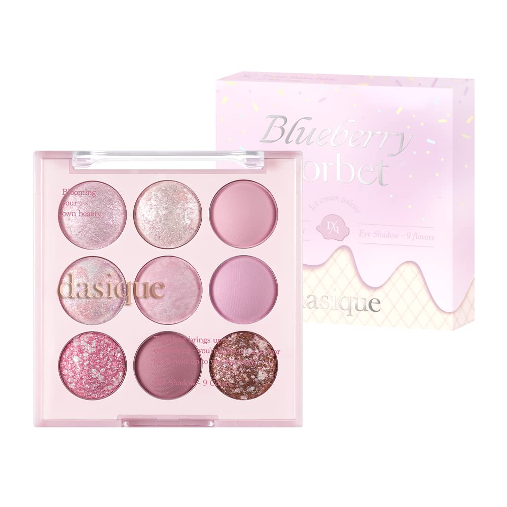 Foto 1 | Paleta De Sombras De Ojos Dasique Shadow Palette #20 Blueberry Sorbet 13g - Venta Internacional.