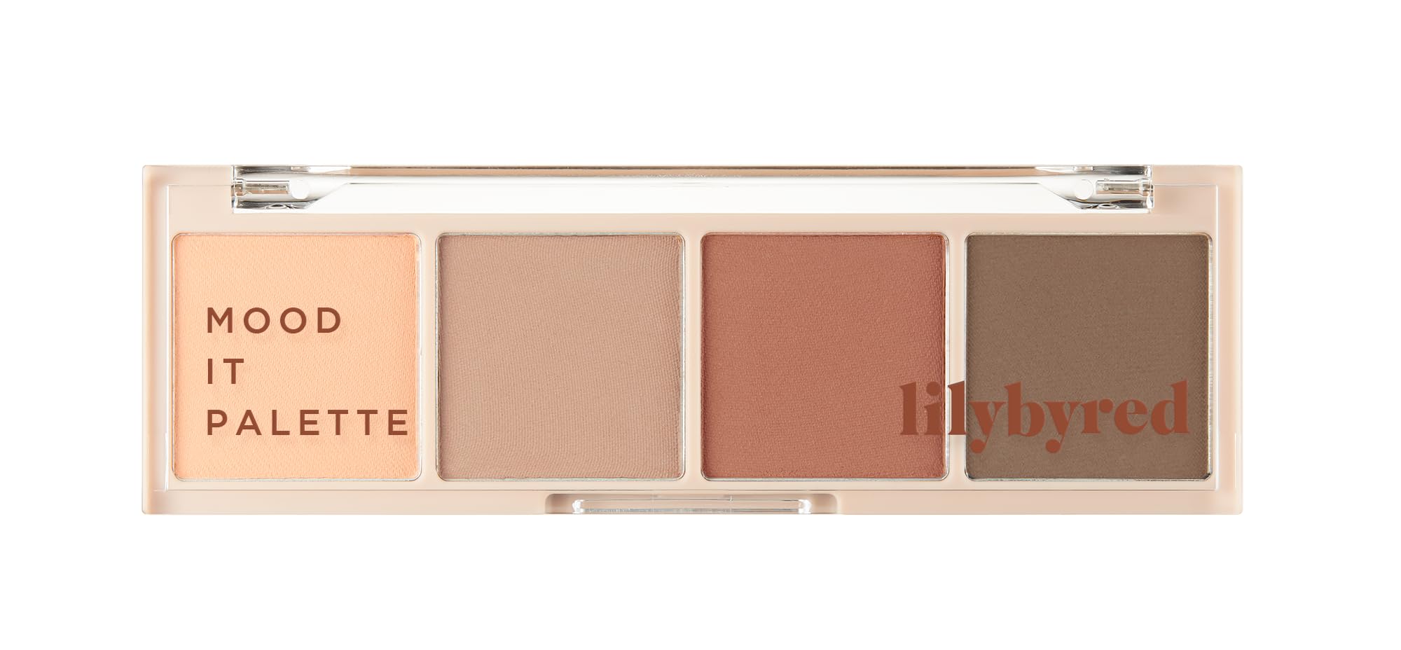 Paleta De Sombras De Ojos Lilybyred Mood It Palette Soft Neutral Ash - Venta Internacional.