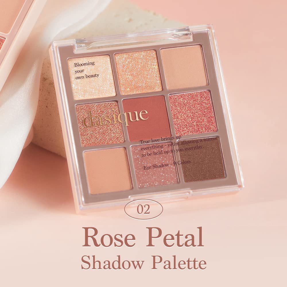 Foto 3 pulgar | Paleta De Sombras De Ojos Dasique Shadow Palette #02 Rose Petal - Venta Internacional.