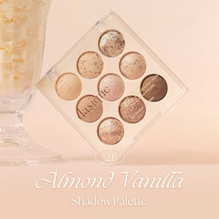 Foto 4 | Paleta De Sombras Dasique Almond Vanilla Vegan Con 9 Tonos - Venta Internacional.