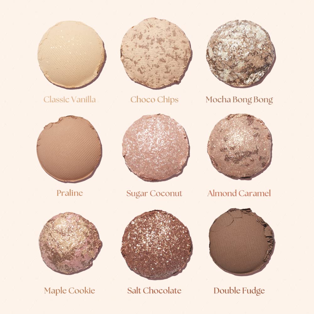 Foto 7 pulgar | Paleta De Sombras Dasique Almond Vanilla Vegan Con 9 Tonos - Venta Internacional.