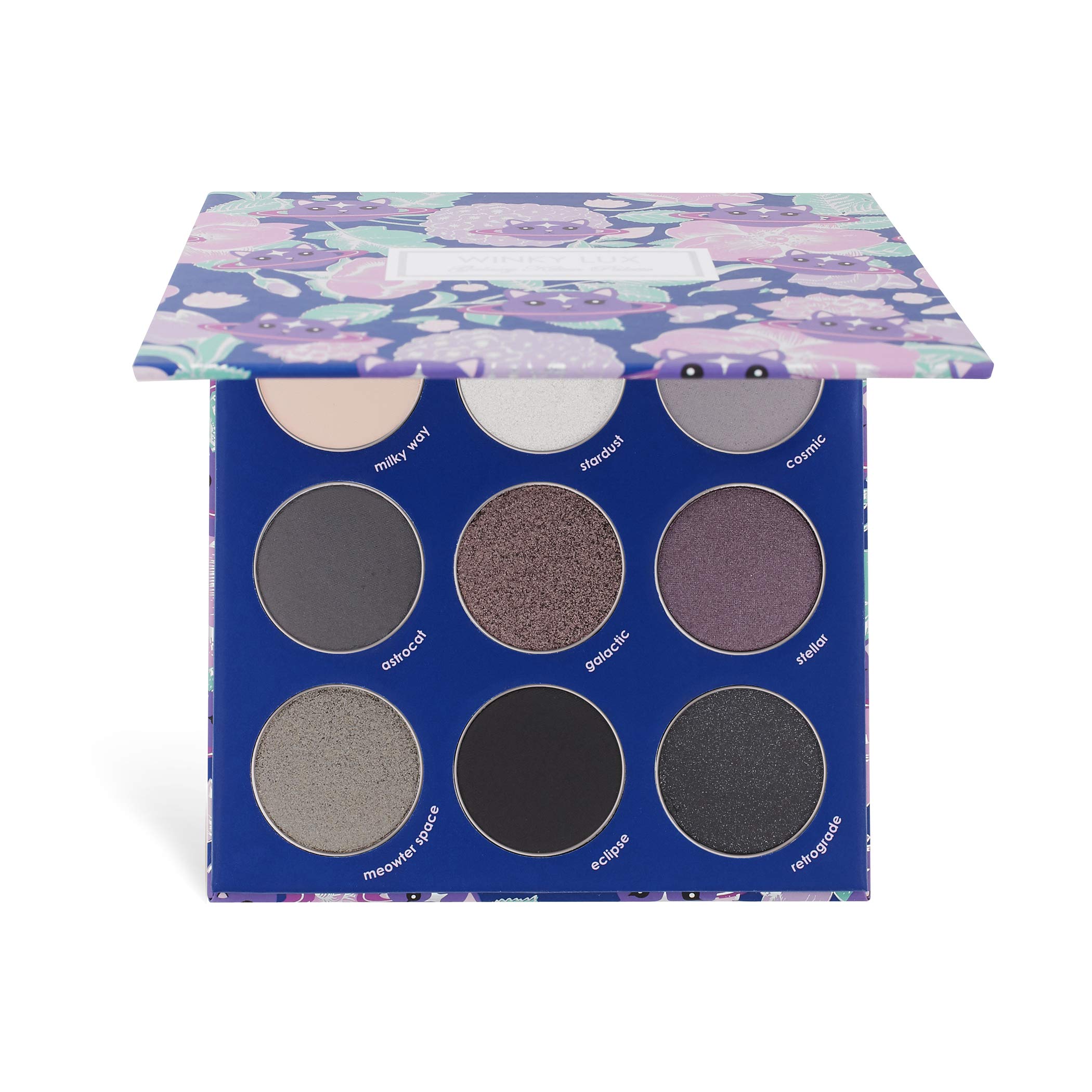 Paleta De Sombras De Ojos Winky Lux Galaxy Kitten Classic Grey - Venta Internacional.