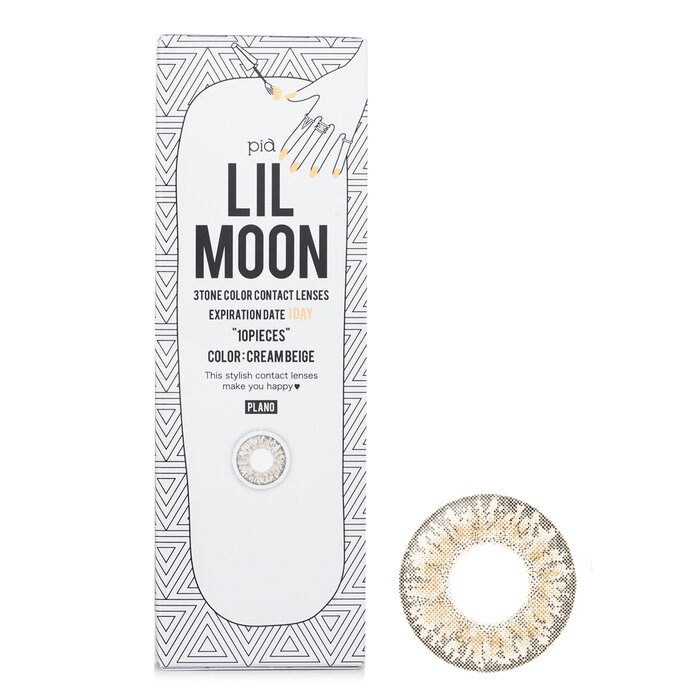 Lentes de Contacto Pia Lilmoon Cream Beige 1 Día 0.00 - Venta Internacional