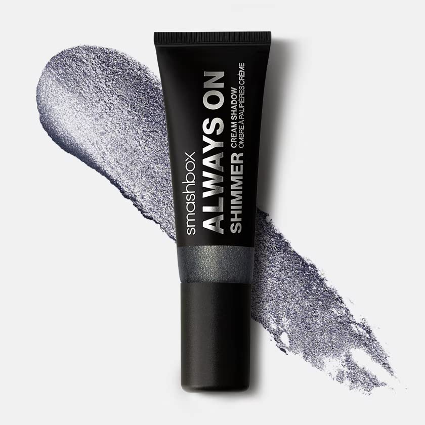 Foto 2 pulgar | Sombra De Ojos En Crema Smashbox Always On Shimmer Charcoal, 10 Ml - Venta Internacional.