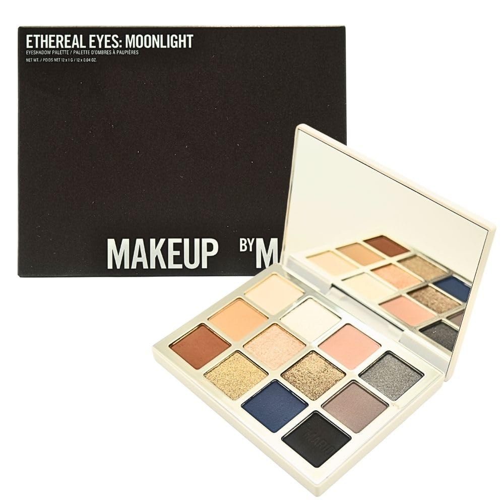 Paleta De Sombras De Ojos Y Maquillaje De Mario Ethereal Eyes Moonlight - Venta Internacional.