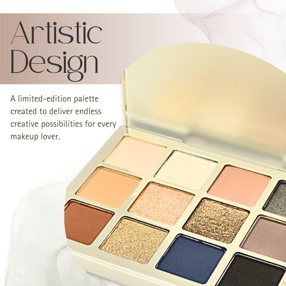Foto 6 pulgar | Paleta De Sombras De Ojos Y Maquillaje De Mario Ethereal Eyes Moonlight - Venta Internacional.