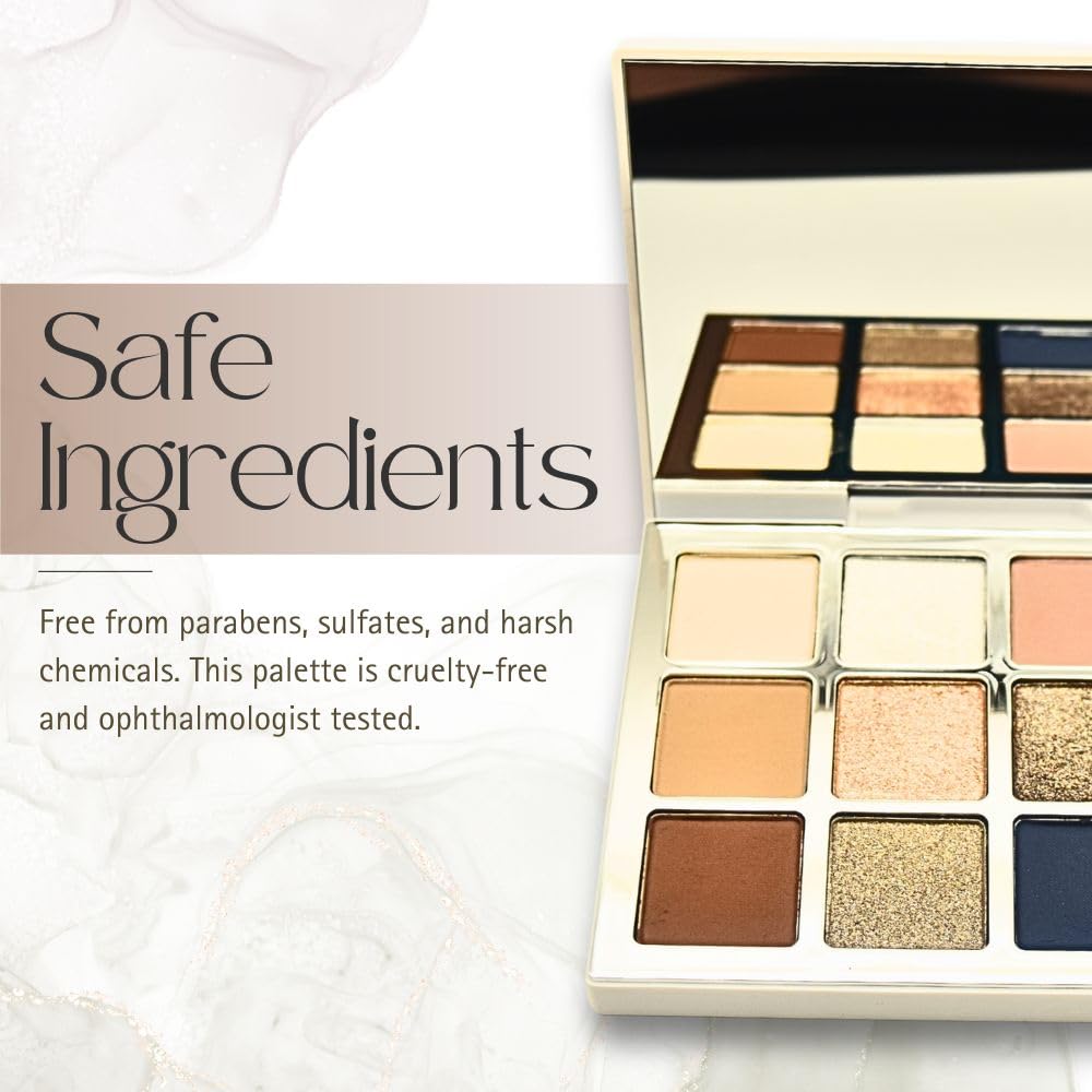 Foto 7 pulgar | Paleta De Sombras De Ojos Y Maquillaje De Mario Ethereal Eyes Moonlight - Venta Internacional.