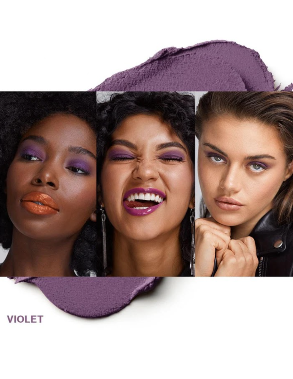 Foto 4 pulgar | Sombra Para Ojos Vegana Smashbox En Crema Violet Color Morado 10 Ml