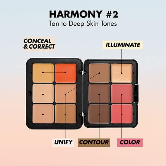 Foto 3 pulgar | Paleta Todo En Uno Make Up For Ever Hd Skin Harmony 2 25 Ml - Venta Internacional.