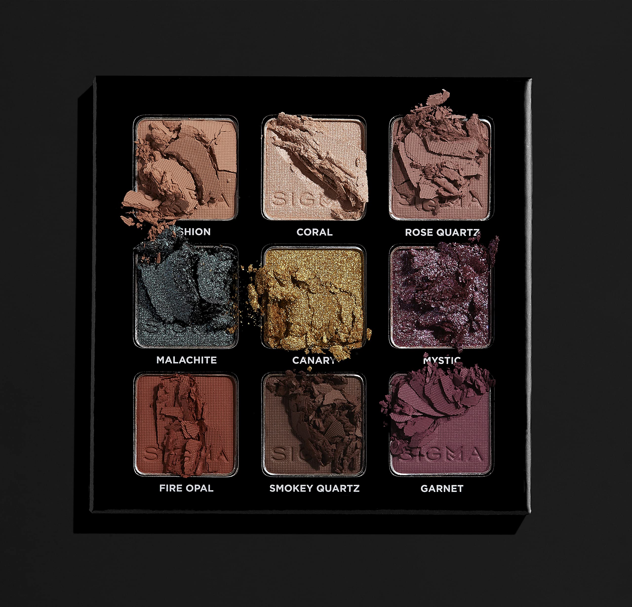Foto 2 | Paleta De Sombras De Ojos Sigma Beauty Jewels Con 9 Tonos - Venta Internacional.