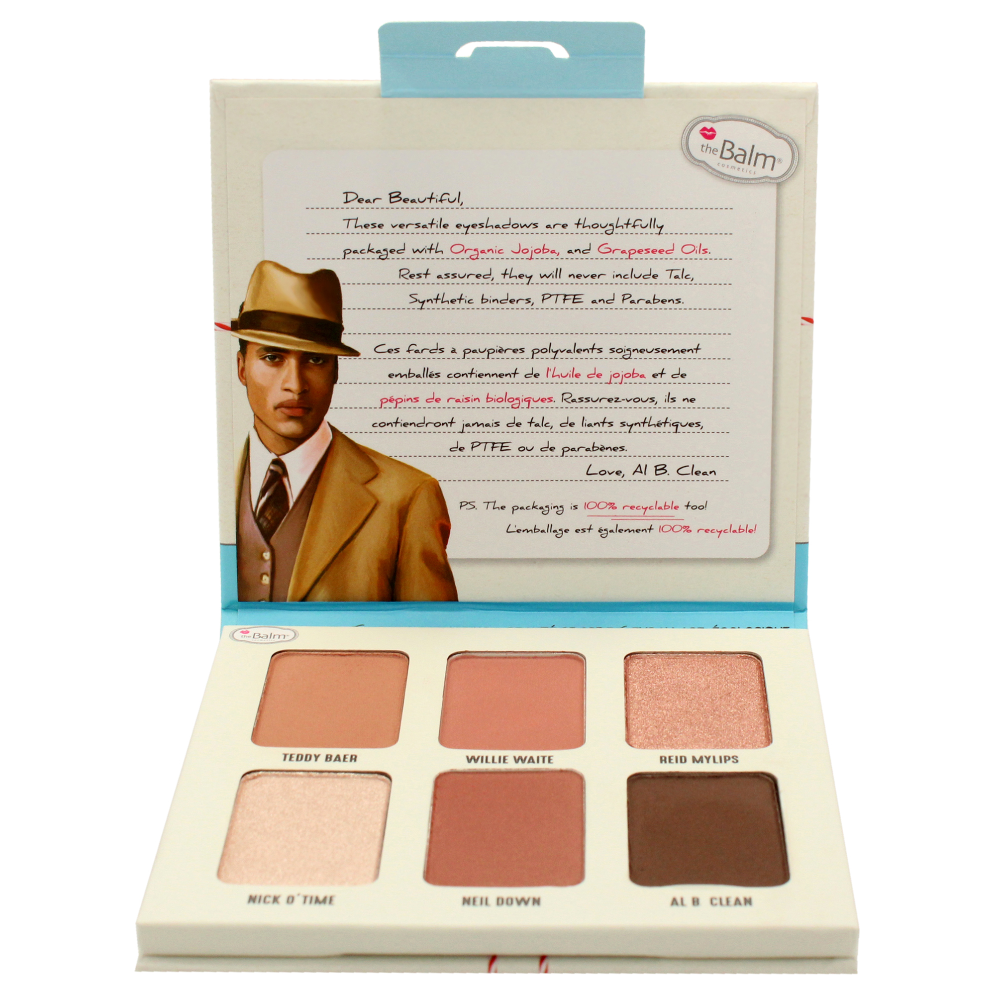 Foto 3 pulgar | Paleta De Sombras De Ojos The Balm Male Order Domestic 13 Ml - Venta Internacional.
