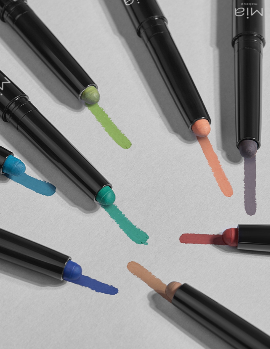 Foto 4 | Sombra Para Ojos En Lápiz Grueso Mia Cosmetics Tono Black Pinot