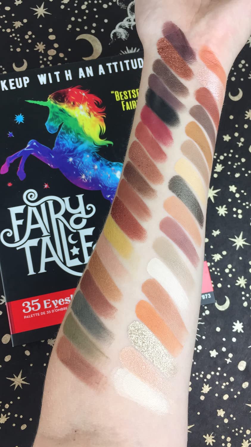 Foto 4 pulgar | Paleta De Sombras De Ojos Rude Cosmetics Fairy Tale 35 Book 3 40 Ml - Venta Internacional.