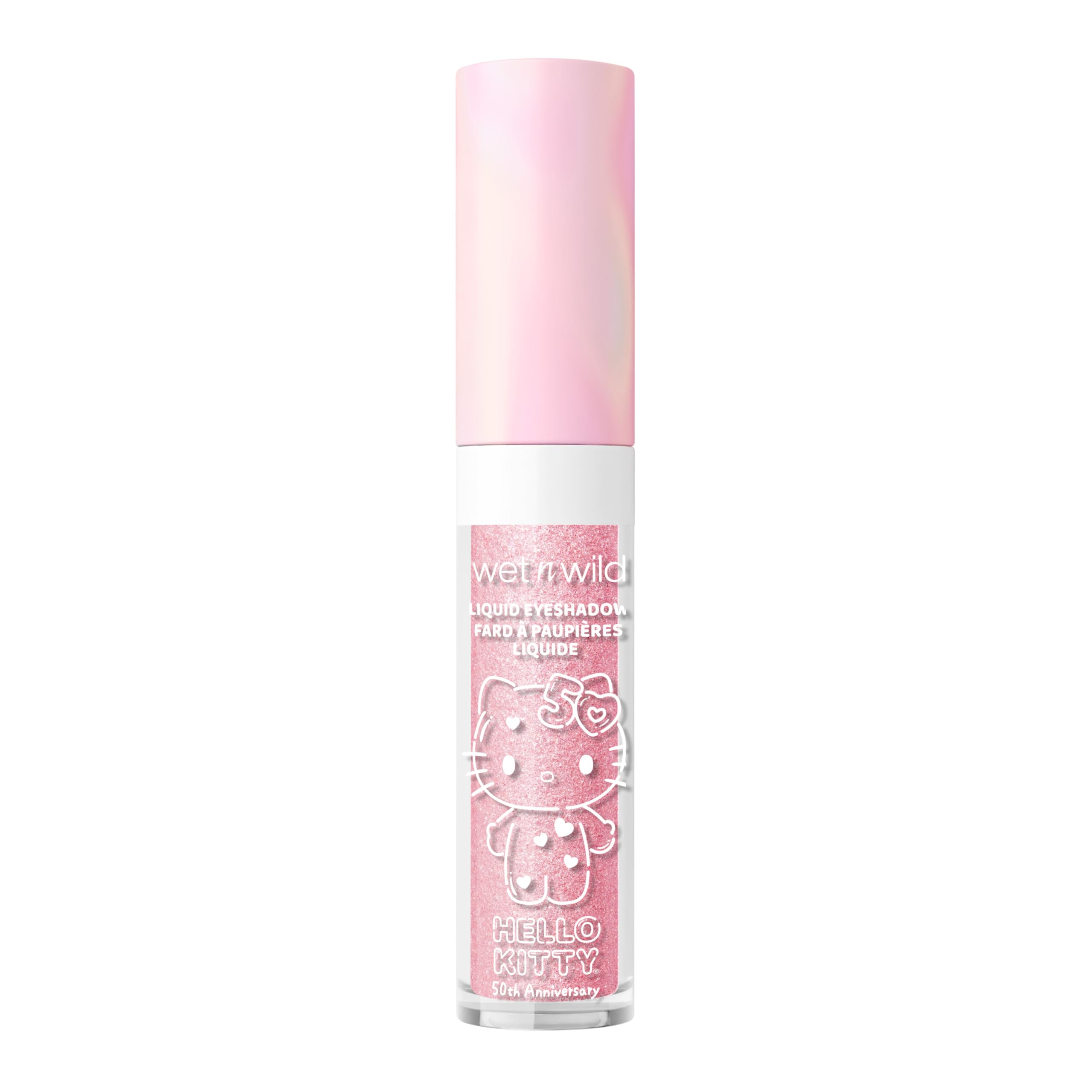 Foto 2 | Sombra De Ojos Líquida Húmeda Y Salvaje Hello Kitty Shimmery Pink - Venta Internacional.