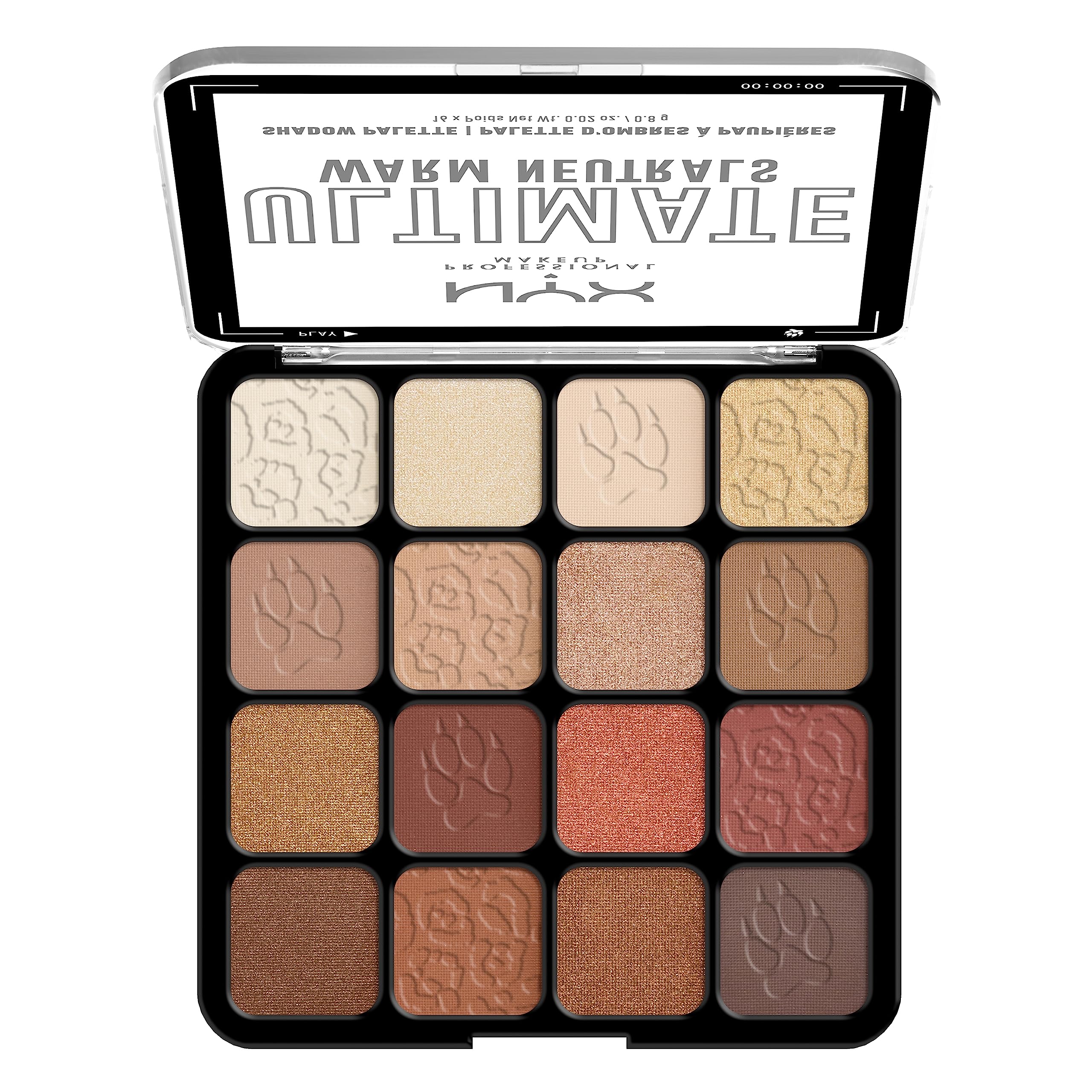 Foto 3 pulgar | Paleta De Sombras De Ojos Nyx Professional Makeup Ultimate Shadow - Venta Internacional.
