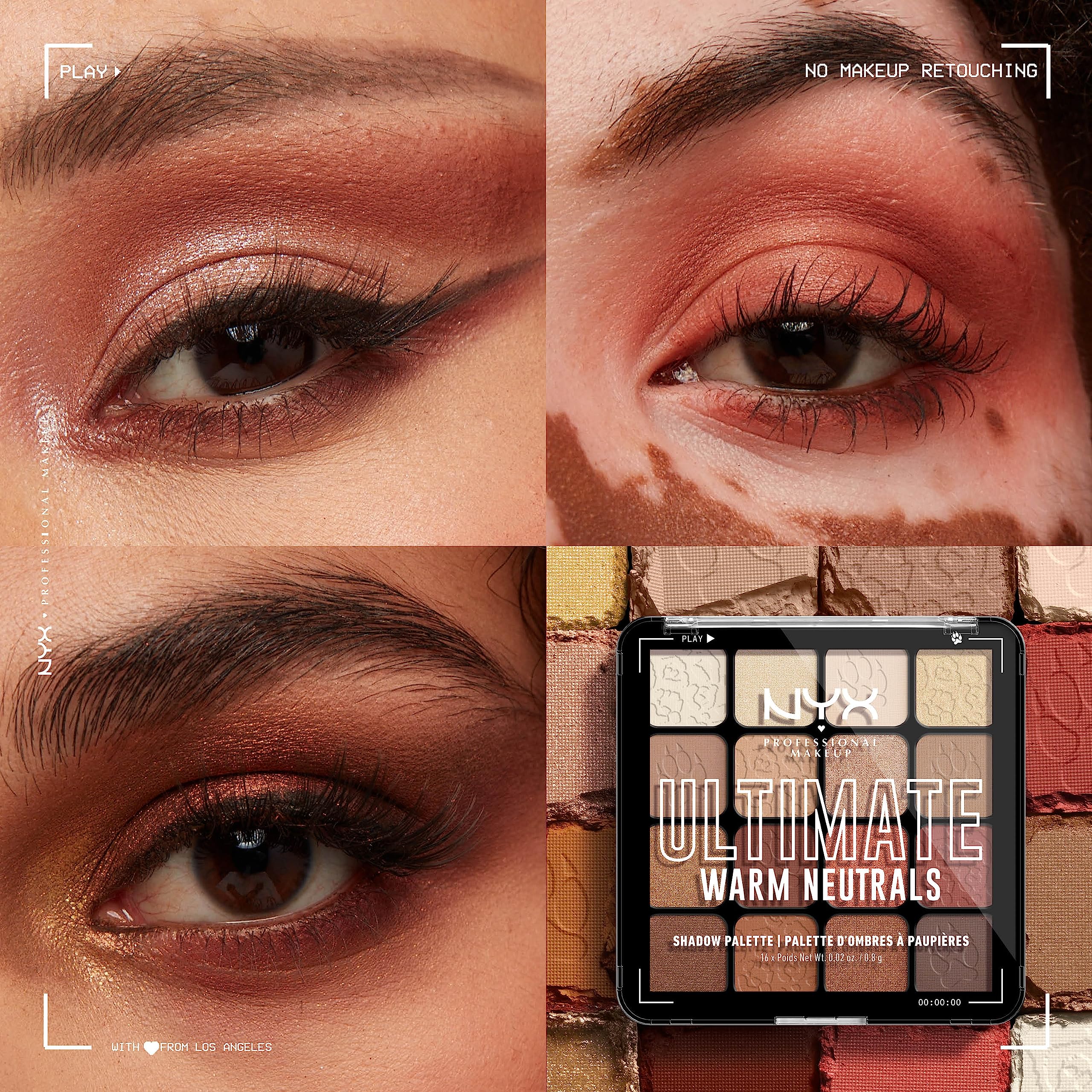 Foto 6 pulgar | Paleta De Sombras De Ojos Nyx Professional Makeup Ultimate Shadow - Venta Internacional.