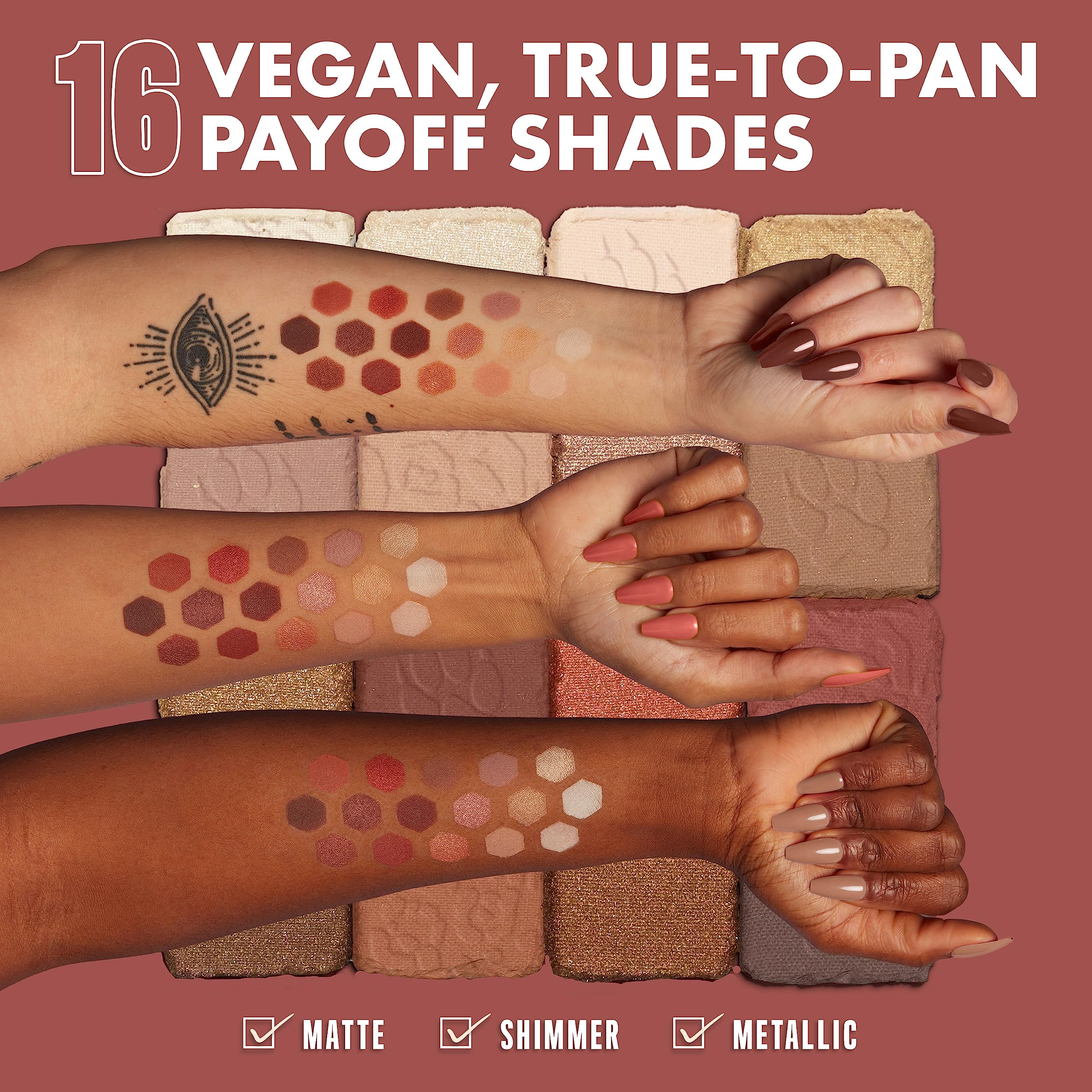 Foto 7 pulgar | Paleta De Sombras De Ojos Nyx Professional Makeup Ultimate Shadow - Venta Internacional.