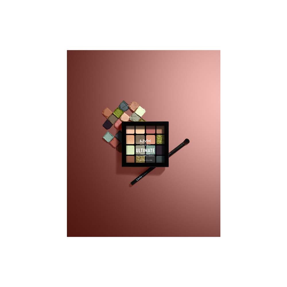 Foto 7 pulgar | Paleta De Sombras De Ojos Nyx Professional Ultimate Utopia 16 Tonos - Venta Internacional.