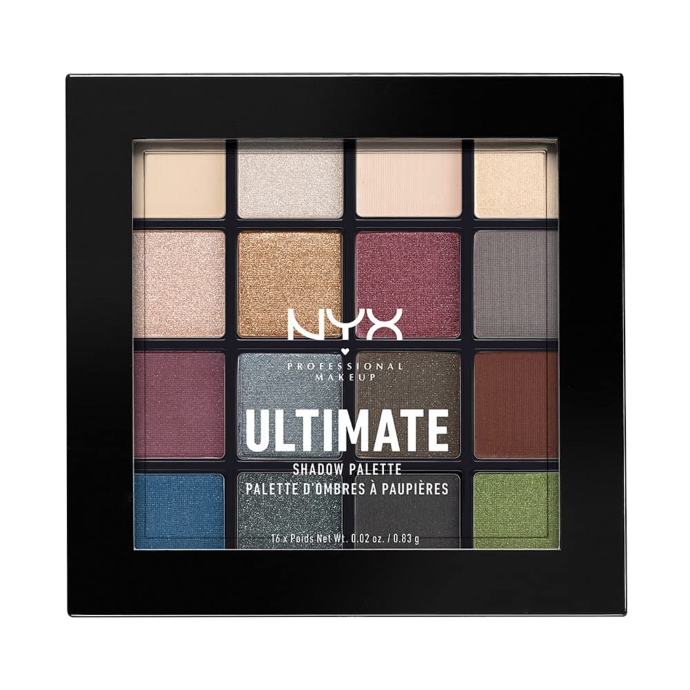 Paleta De Sombras De Ojos Nyx Professional Makeup Ultimate Shadow - Venta Internacional.