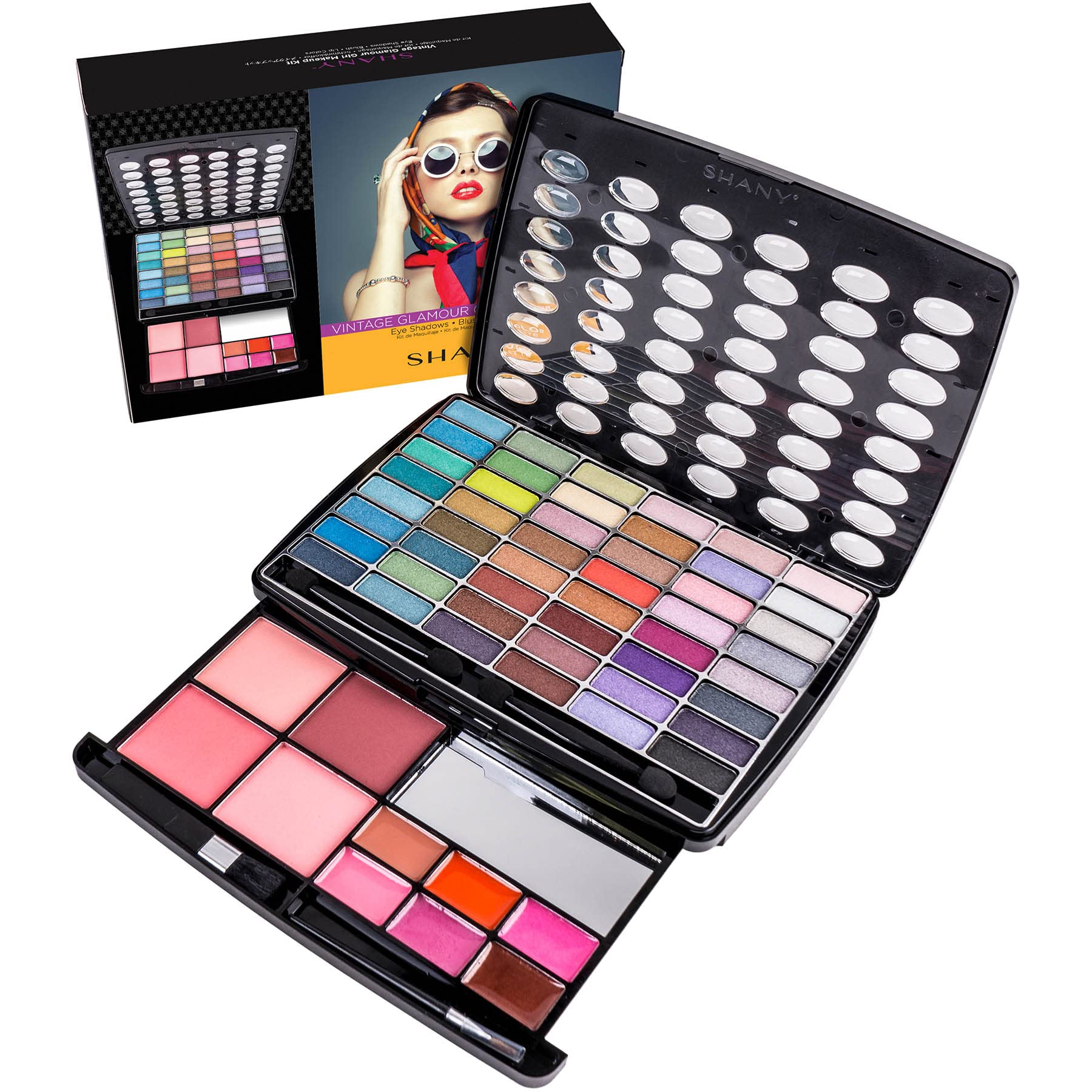 Kit De Maquillaje Shany Glamour Girl Con Paleta De Sombras De Ojos Y Más - Venta Internacional.