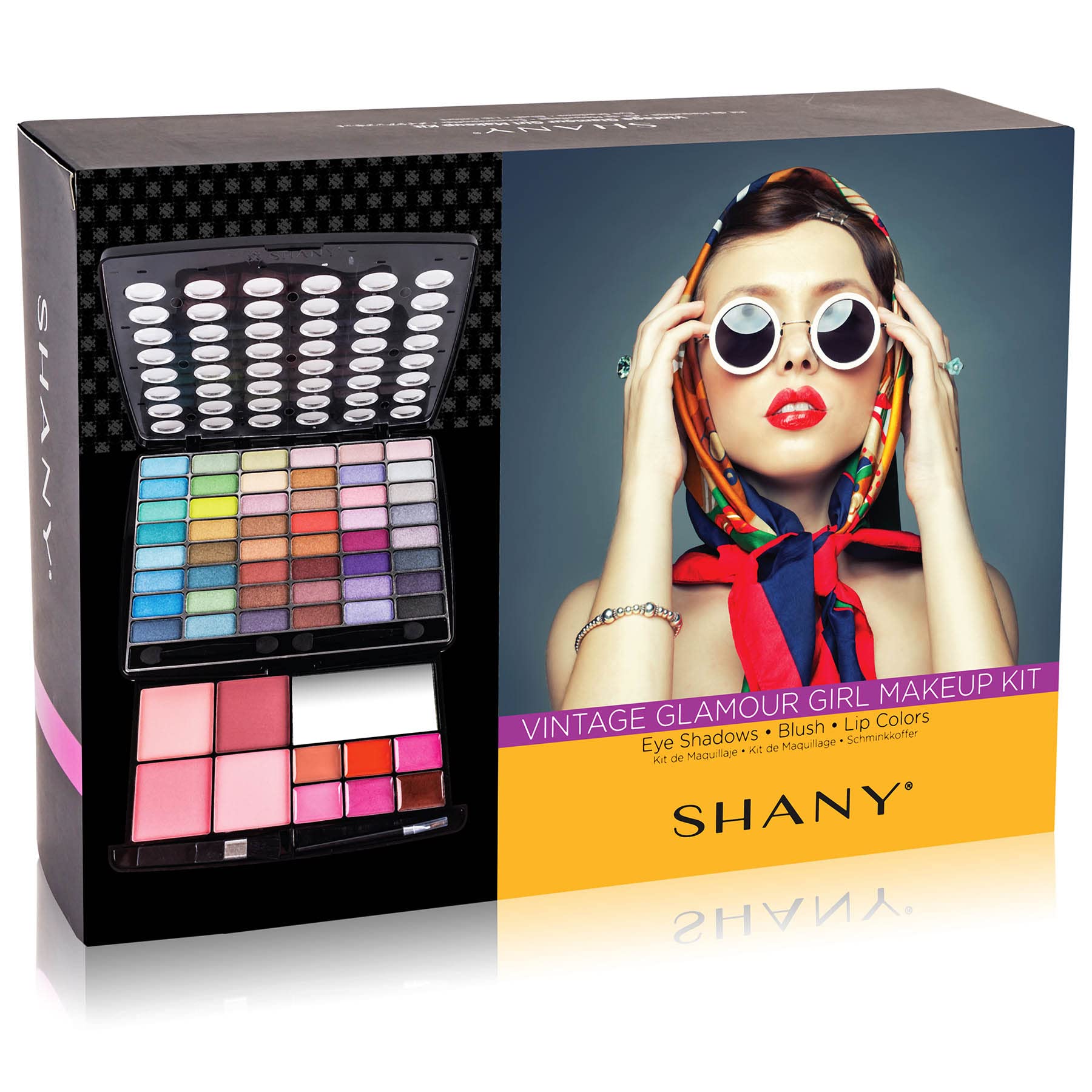 Foto 6 pulgar | Kit De Maquillaje Shany Glamour Girl Con Paleta De Sombras De Ojos Y Más - Venta Internacional.