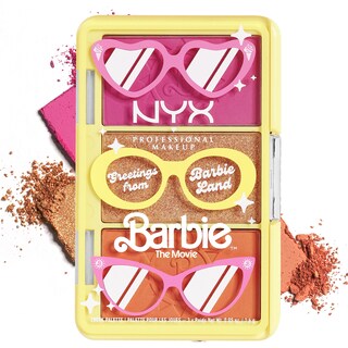 Foto 3 | Paleta De Mejillas Nyx Professional Makeup Barbie Greeting Barbie - Venta Internacional.