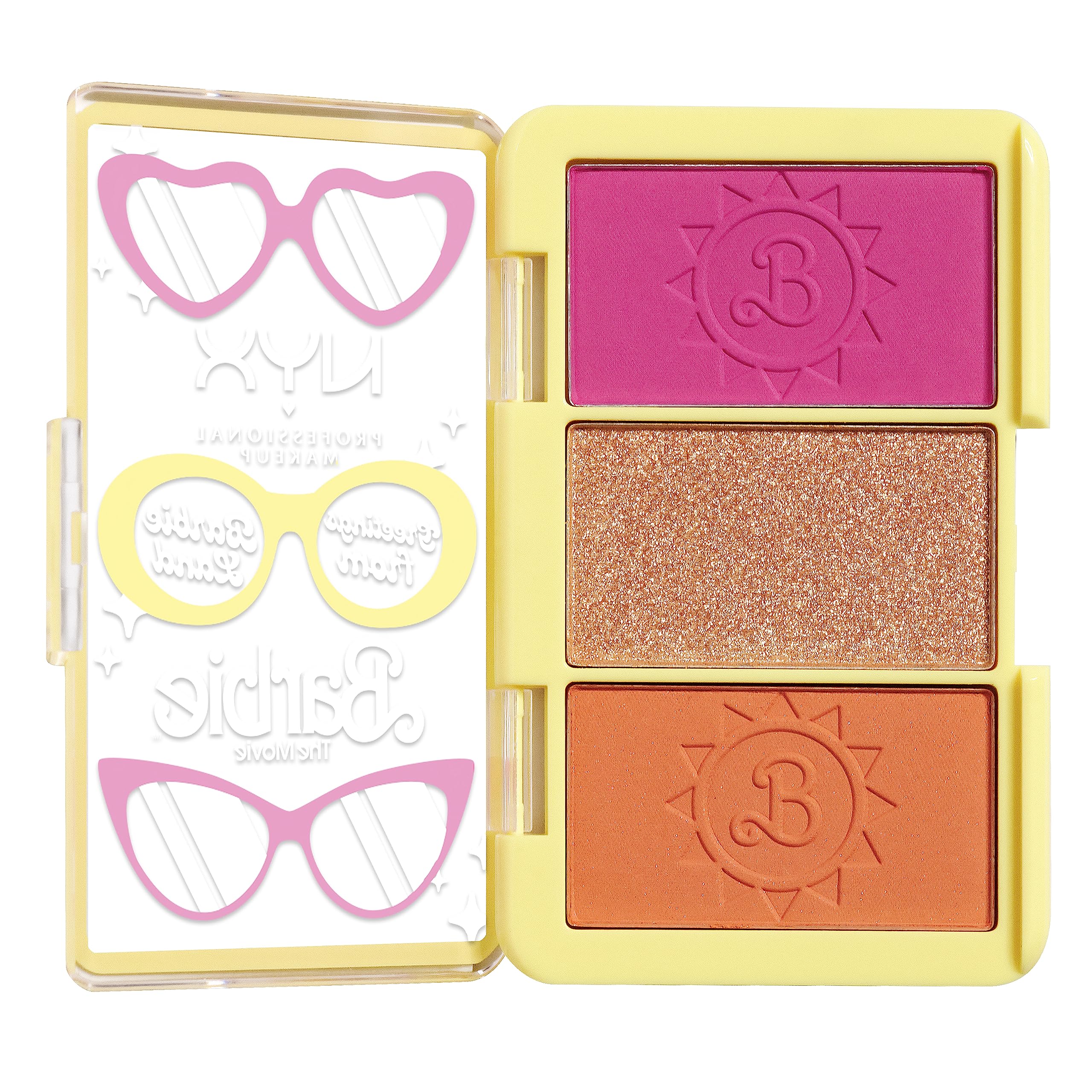 Foto 5 pulgar | Paleta De Mejillas Nyx Professional Makeup Barbie Greeting Barbie - Venta Internacional.
