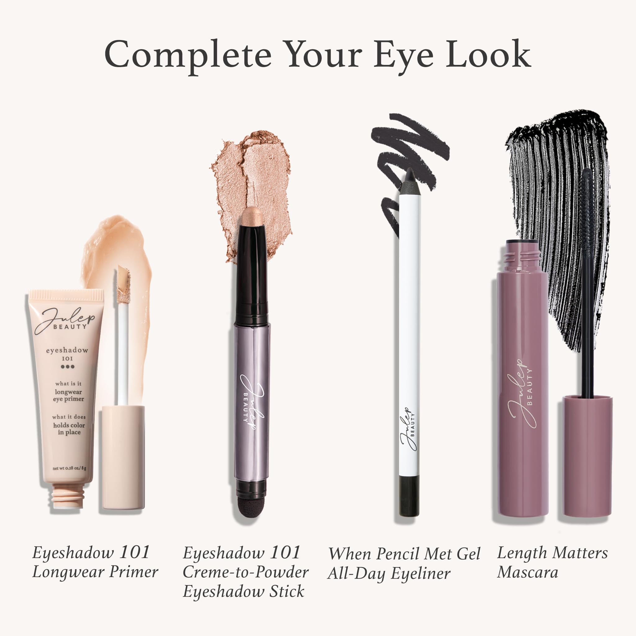 Foto 7 pulgar | Sombra De Ojos Stick Julep Eyeshadow 101 Crème To Powder Silver - Venta Internacional.
