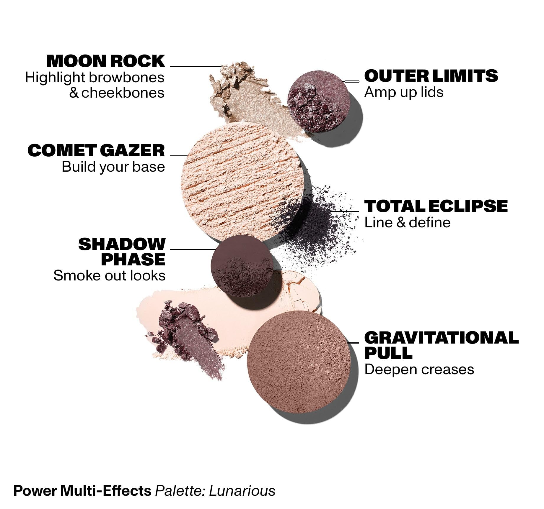 Foto 4 pulgar | Paleta De Maquillaje Morphe Power Multi-effects Lunarious 19ml - Venta Internacional.
