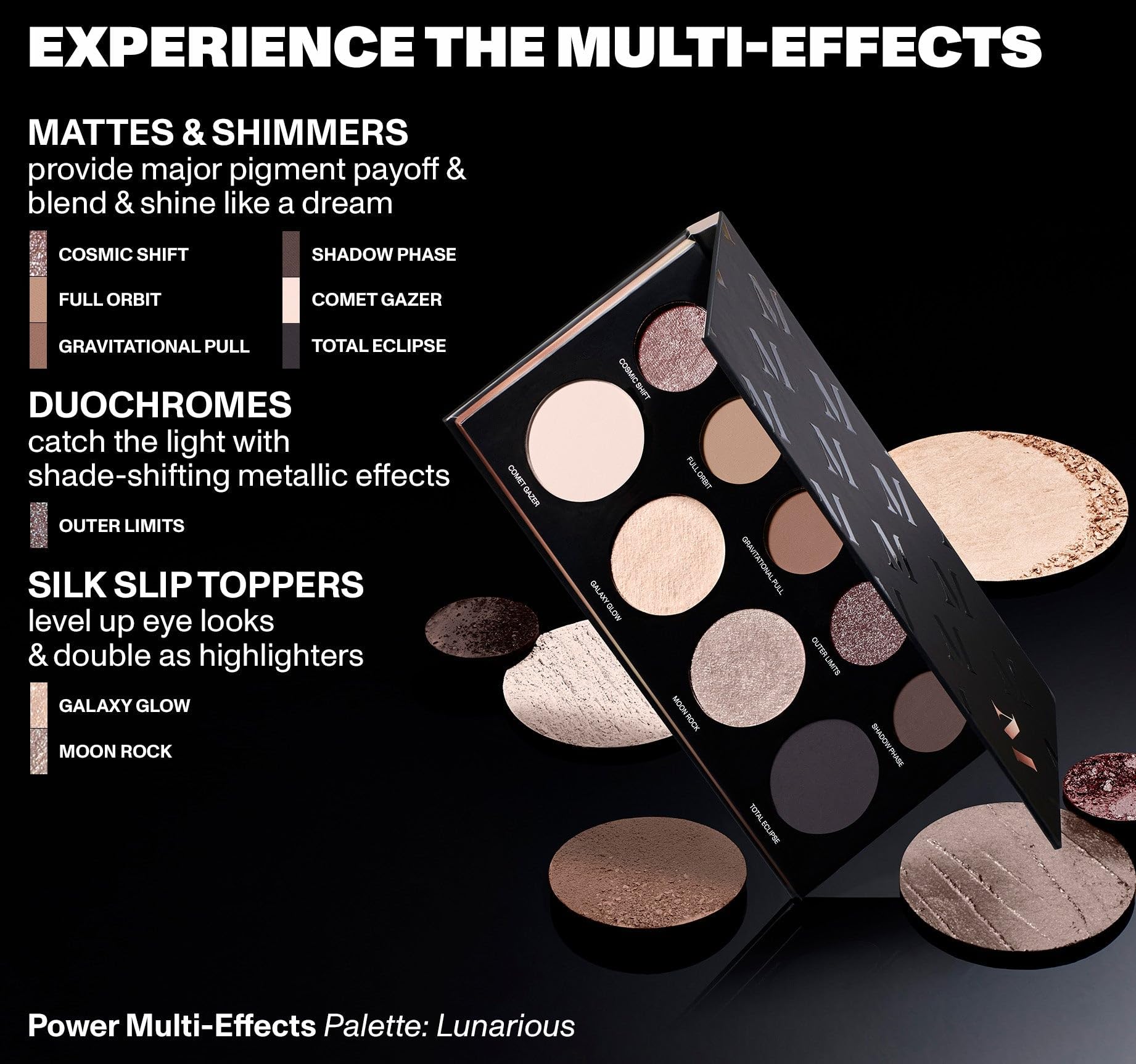 Foto 5 pulgar | Paleta De Maquillaje Morphe Power Multi-effects Lunarious 19ml - Venta Internacional.