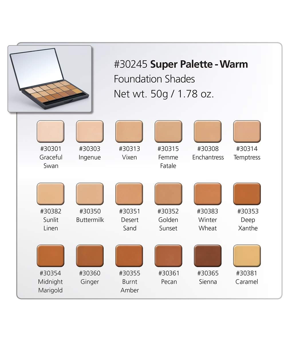 Foto 8 pulgar | Paleta De Base Makeup Graftobian Hd Glamour Creme - Venta Internacional.