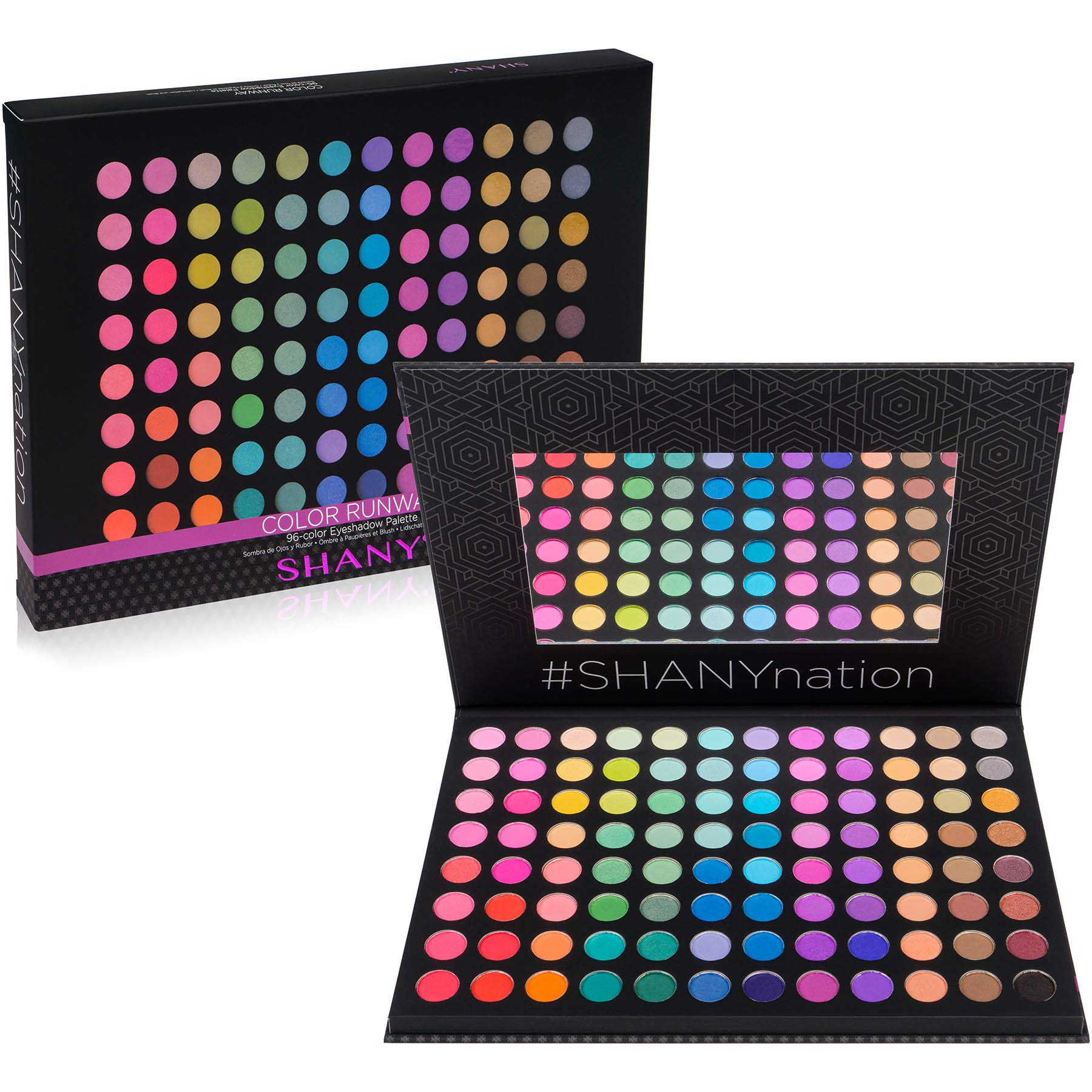 Foto 3 pulgar | Paleta De Sombras De Ojos Shany 96 Color Runway Altamente Pigmentada - Venta Internacional.