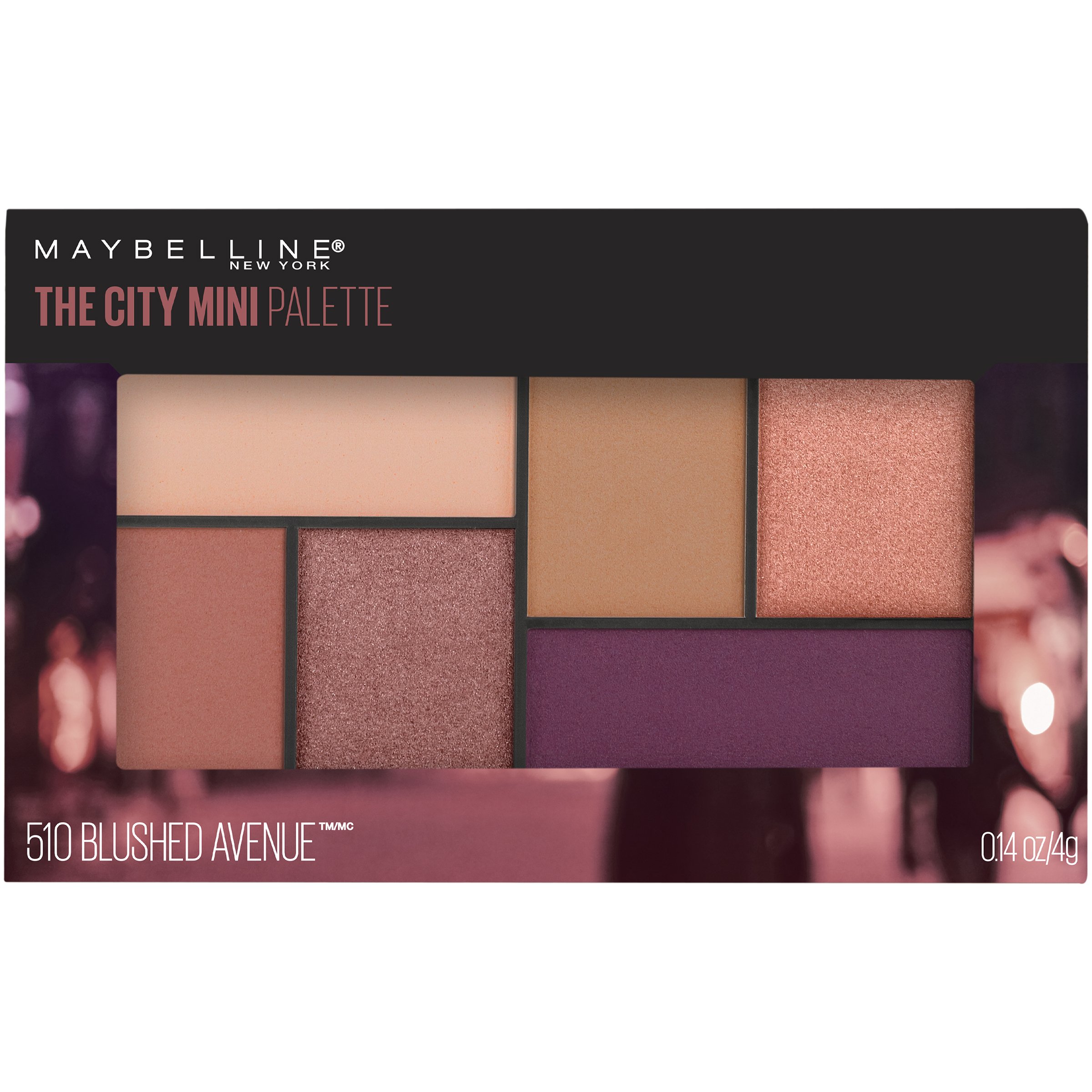 Foto 6 pulgar | Paleta De Sombras De Ojos Maybelline New York The City Mini - Venta Internacional.