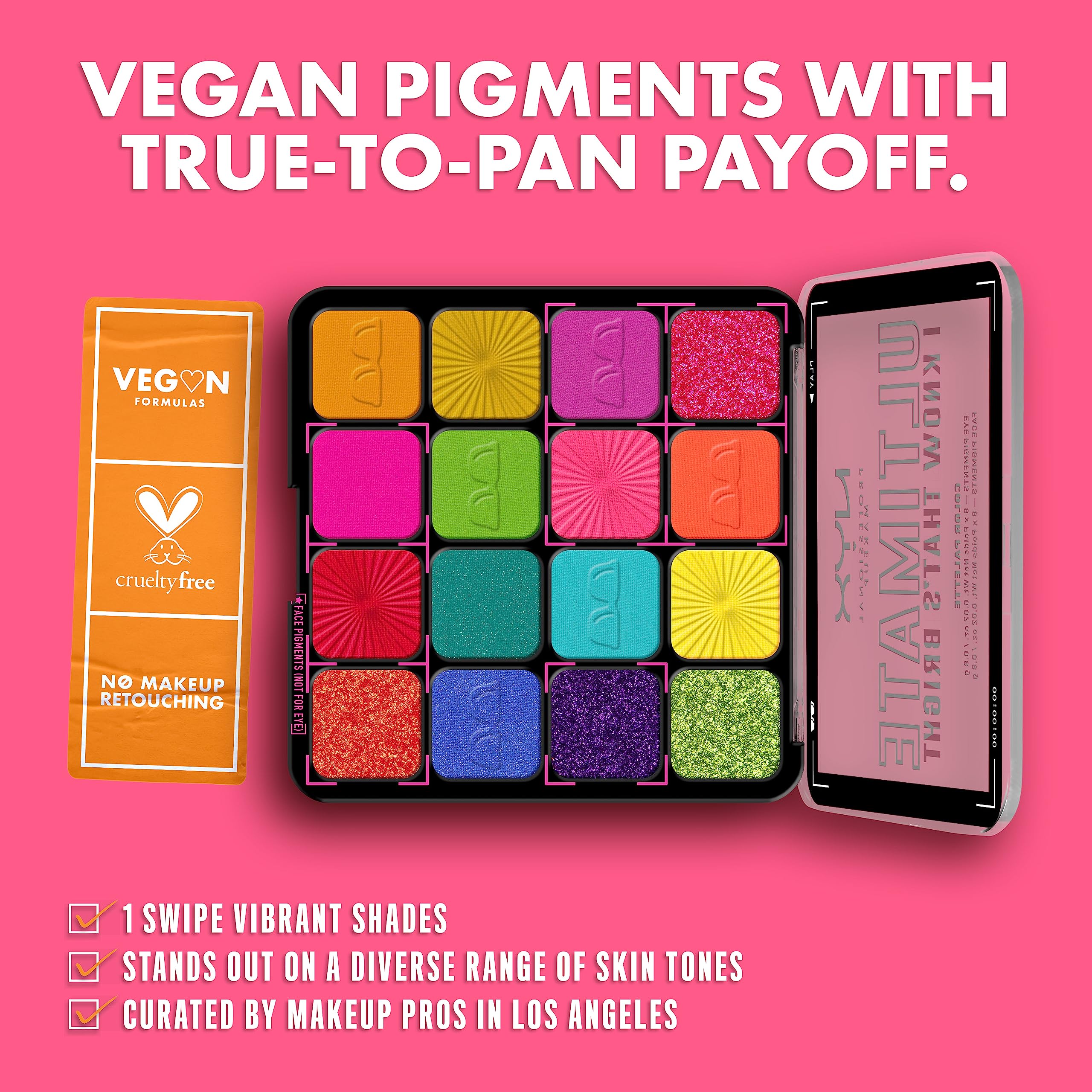 Foto 4 pulgar | Paleta De Sombras De Ojos Nyx Professional Makeup Ultimate Utopia - Venta Internacional.