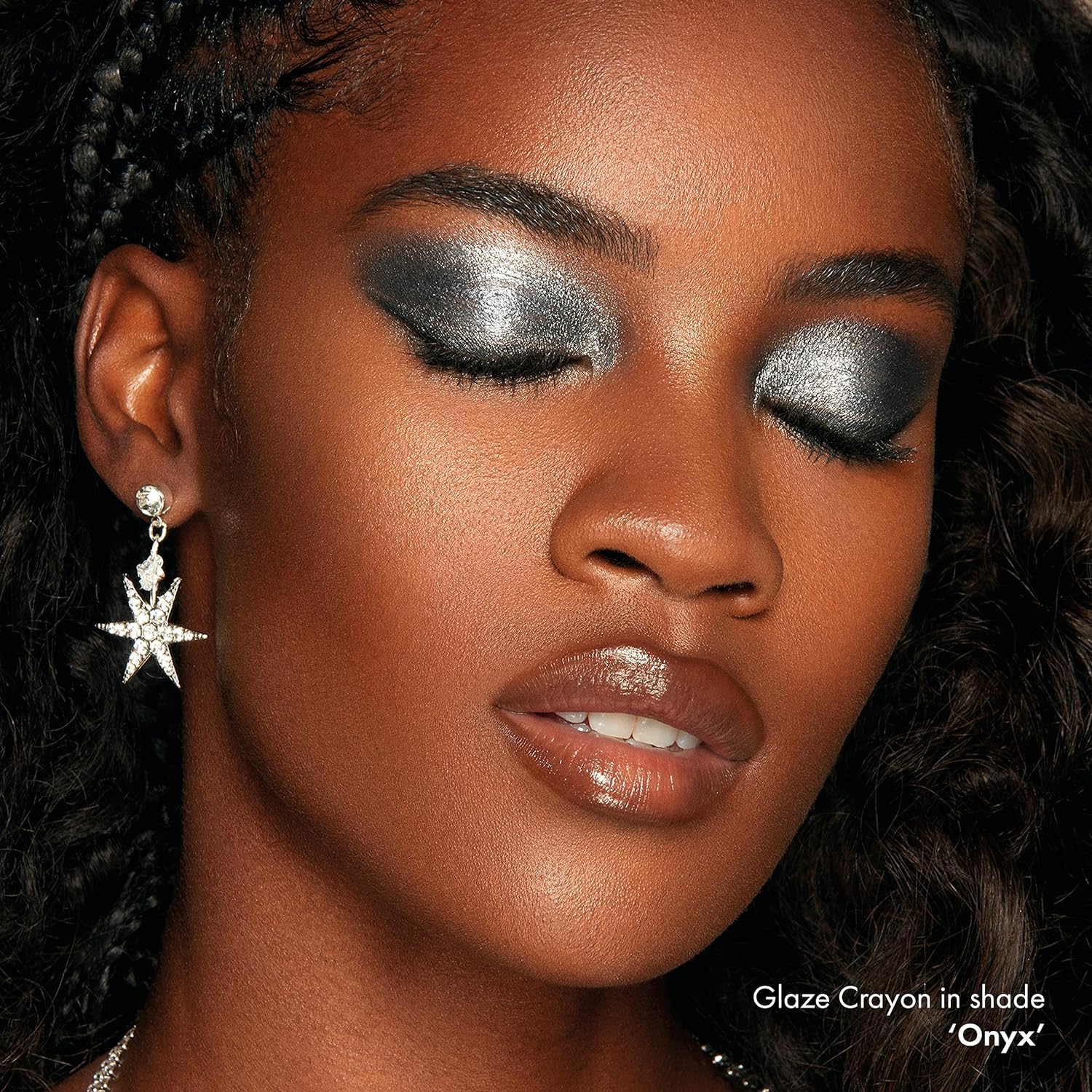Foto 4 pulgar | Lápiz De Sombra De Ojos Iconic London Glaze Onyx, 27 Ml, Vegano - Venta Internacional.