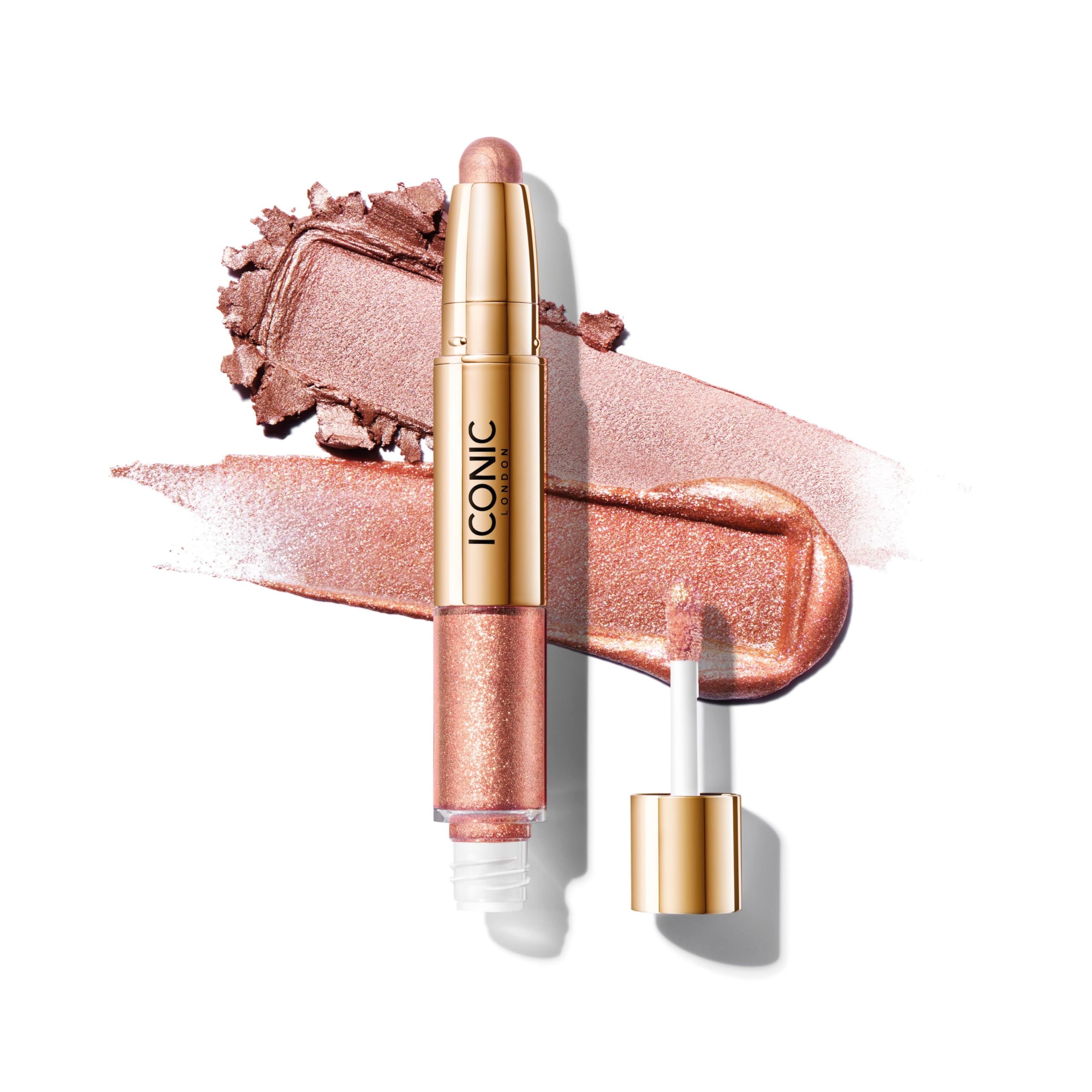 Foto 2 pulgar | Lápiz De Sombra De Ojos Iconic London Glaze Crayon Nectar Rose Gold - Venta Internacional.