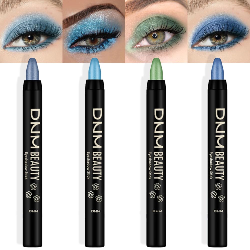 Set De Sombras De Ojos En Crema Kaely, 4 Unidades, Para Ojos Impermeables - Venta Internacional.