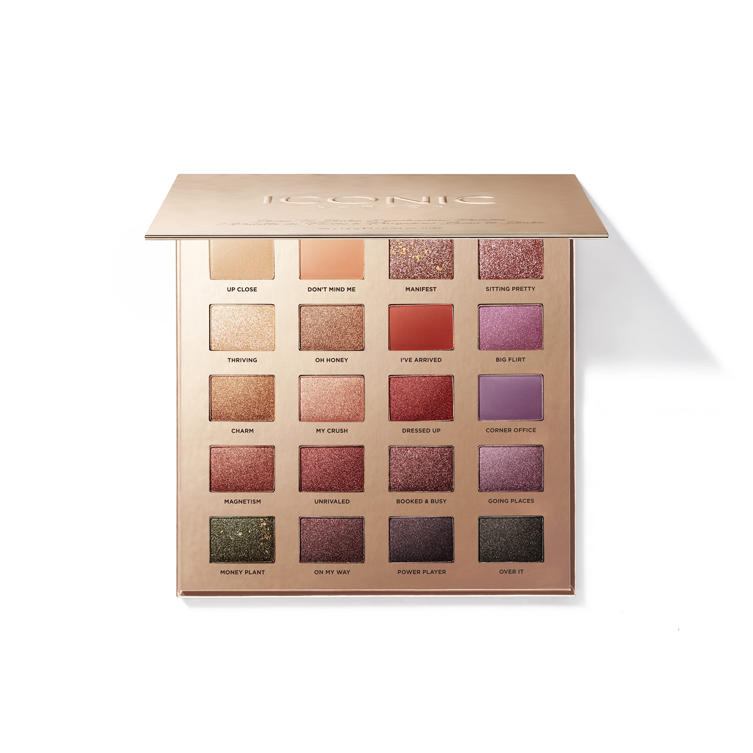 Paleta De Sombras De Ojos Iconic London Desk To Dance, 20 Tonos - Venta Internacional.