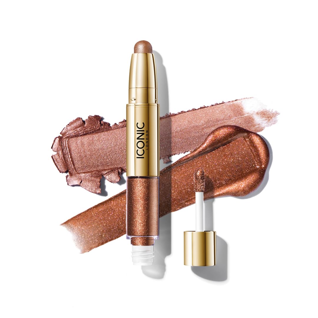 Foto 2 pulgar | Lápiz De Sombra De Ojos Iconic London Glaze Crayon Desert Rose, 27 Ml - Venta Internacional.