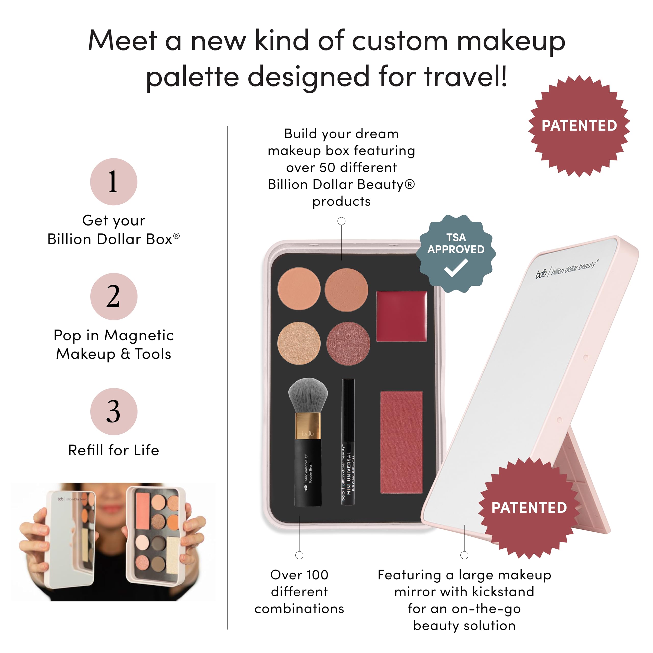 Foto 6 pulgar | Paleta De Maquillaje Billion Dollar Brows Beauty Box Trend Setter - Venta Internacional.