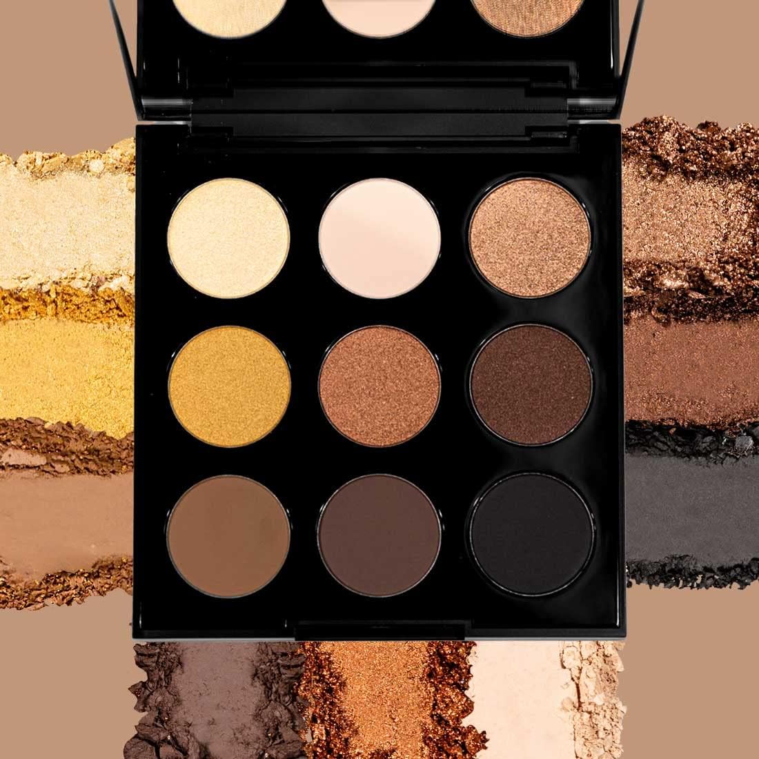 Foto 3 pulgar | Paleta De Sombras De Ojos Palladio Ultimate, 9 Unidades, Golden Sands - Venta Internacional.