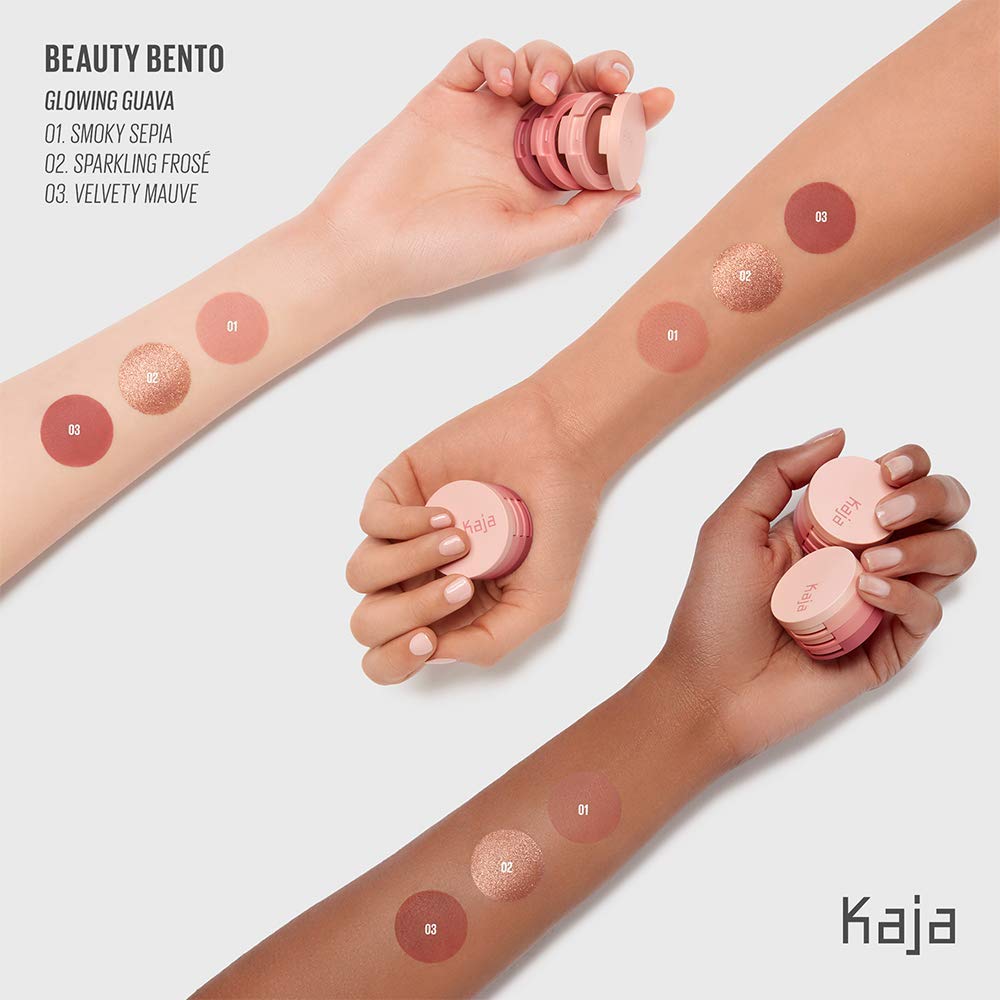 Foto 2 | Paleta De Sombras De Ojos Kaja Beauty Bento 07 Glowing Guava 0.9 Ml - Venta Internacional.