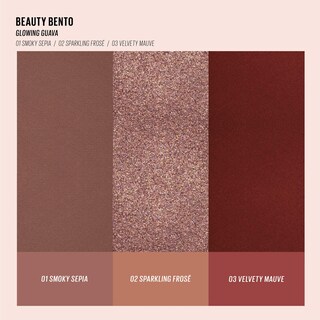 Foto 3 | Paleta De Sombras De Ojos Kaja Beauty Bento 07 Glowing Guava 0.9 Ml - Venta Internacional.