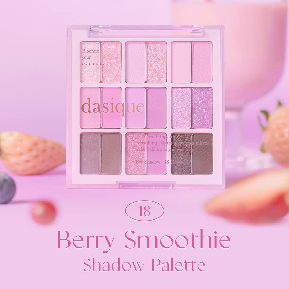 Foto 3 pulgar | Shadow Palette Dasique Berry Smoothie #18, Vegano Y Libre De Crueldad Animal - Venta Internacional.
