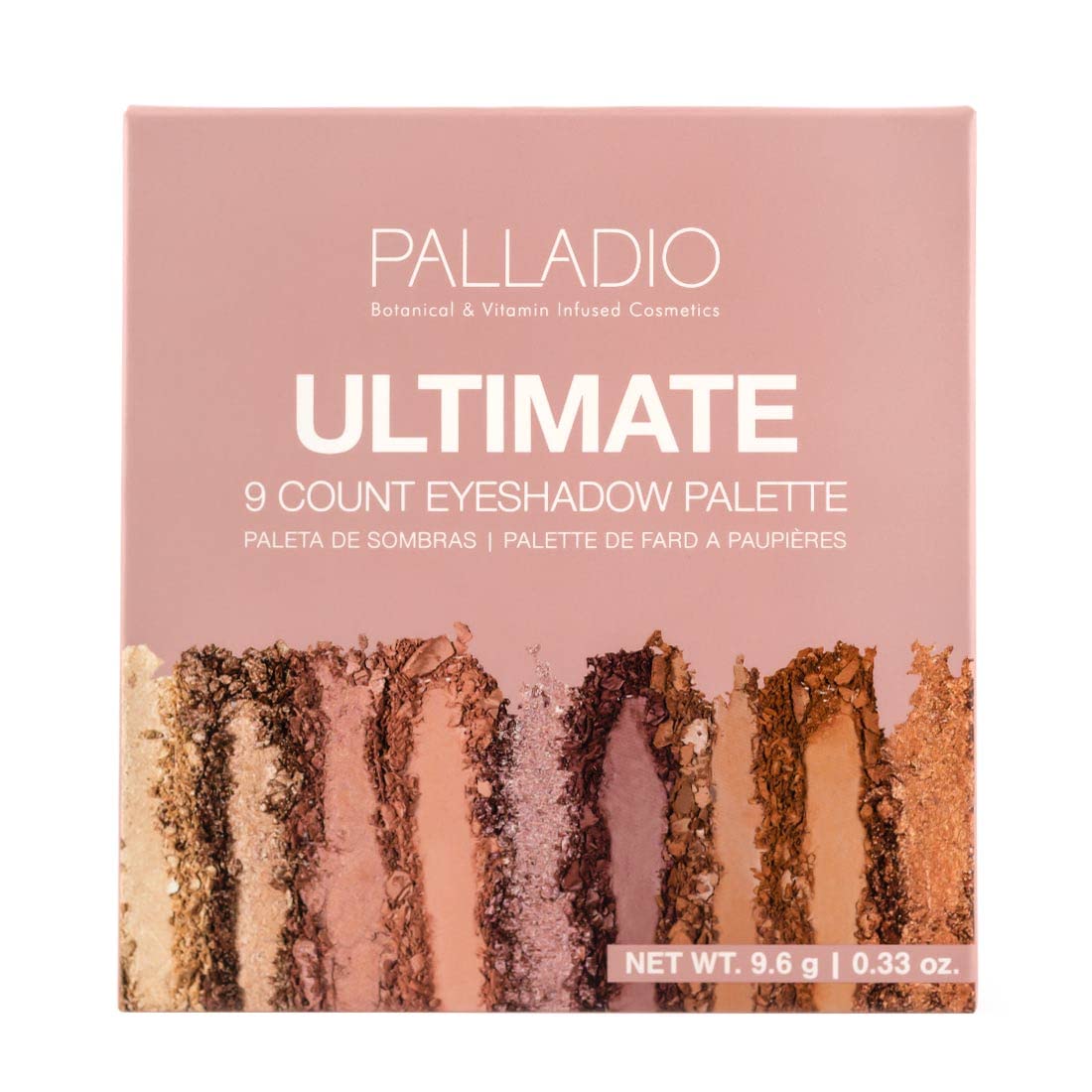 Foto 7 pulgar | Paleta De Sombras De Ojos Palladio Ultimate Rosey Nudes De 9 Unidades - Venta Internacional.