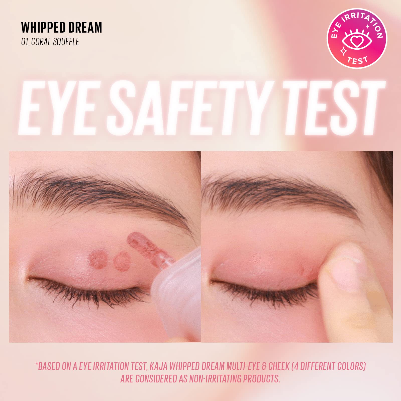 Foto 4 | Sombra De Ojos Líquida Y Colorete Kaja Whipped Dream 03 Rose Macaron - Venta Internacional.