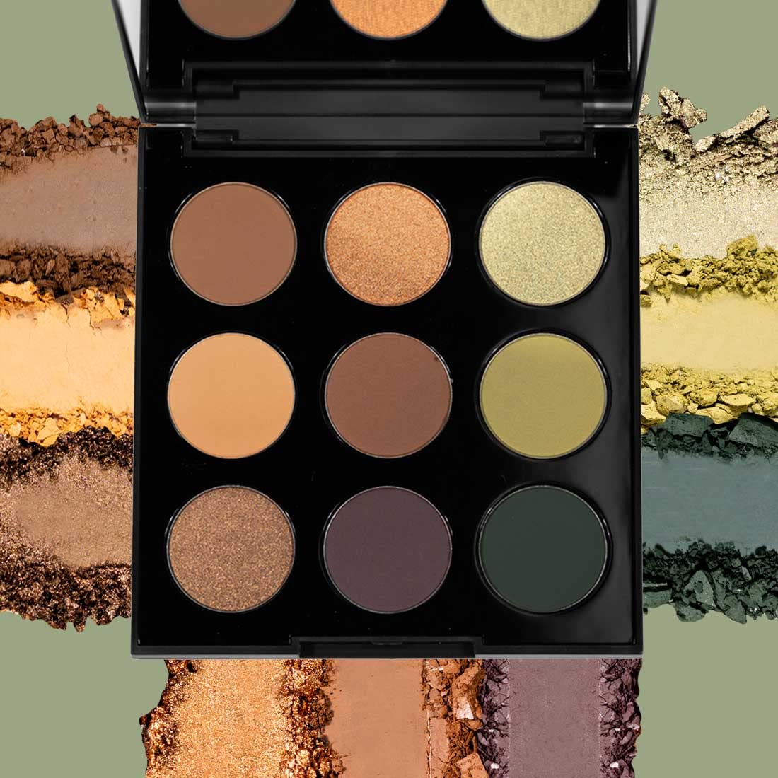 Foto 3 pulgar | Paleta De Sombras De Ojos Palladio Ultimate De 9 Unidades Sin Talco - Venta Internacional.