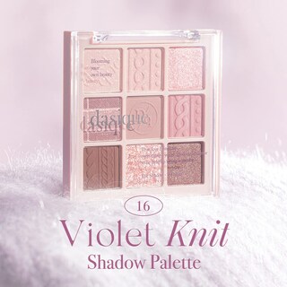 Foto 3 | Paleta De Sombras De Ojos Dasique Shadow Palette #16 Violet Knit - Venta Internacional.
